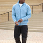 Workwear Sweatjacke mit Stehkragen