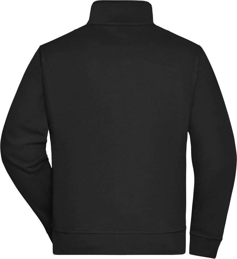 Workwear Sweatjacke mit Stehkragen
