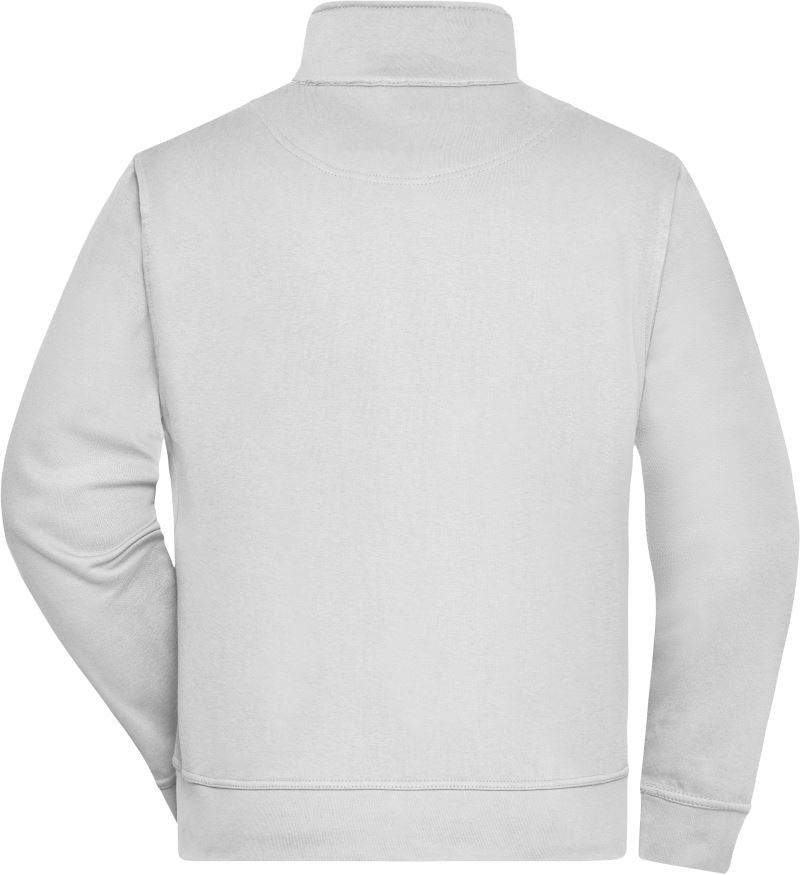 Workwear Sweatjacke mit Stehkragen