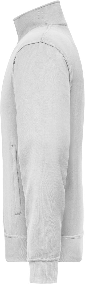 Workwear Sweatjacke mit Stehkragen