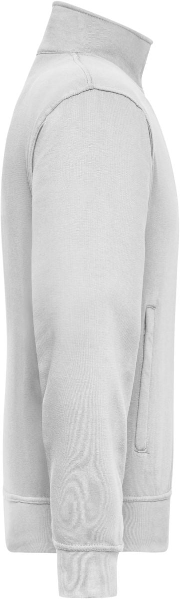 Workwear Sweatjacke mit Stehkragen