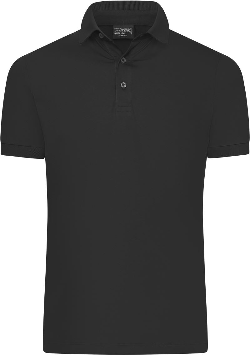 Workwear Herren Slim Fit Jersey Polo