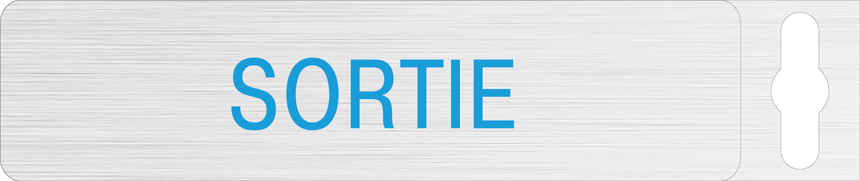 Alufolie gebürstet - Sortie