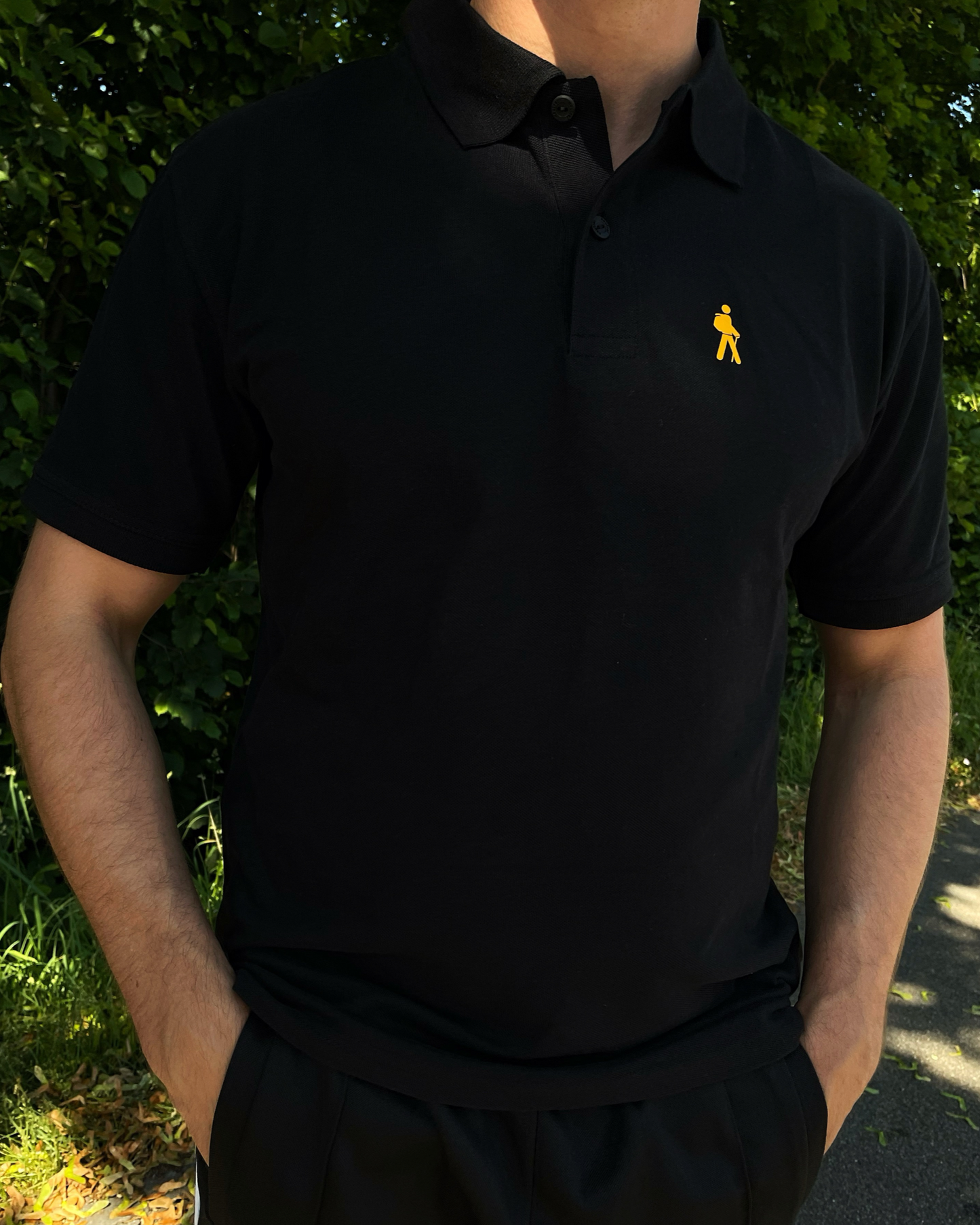 Logo Poloshirt Herren